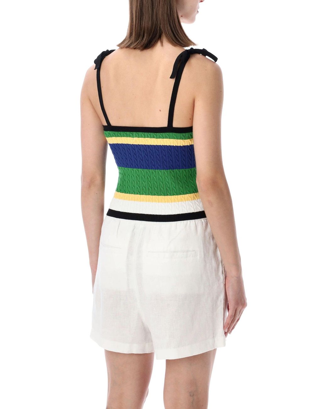Polo Ralph Lauren Green Corchet Polo