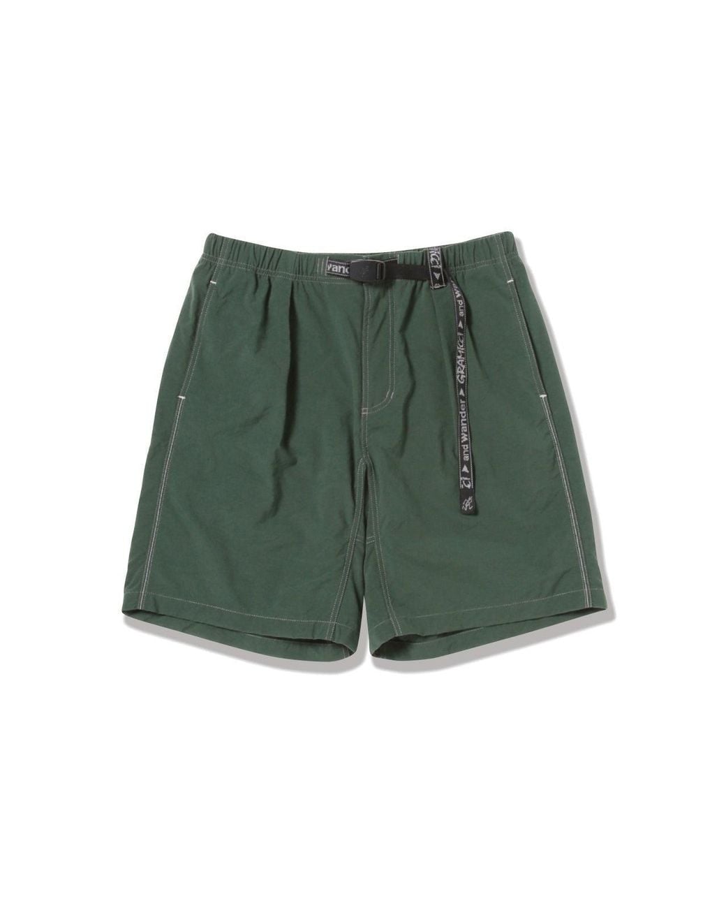 GRAMICCI x and wander Green Nylon G Short for men