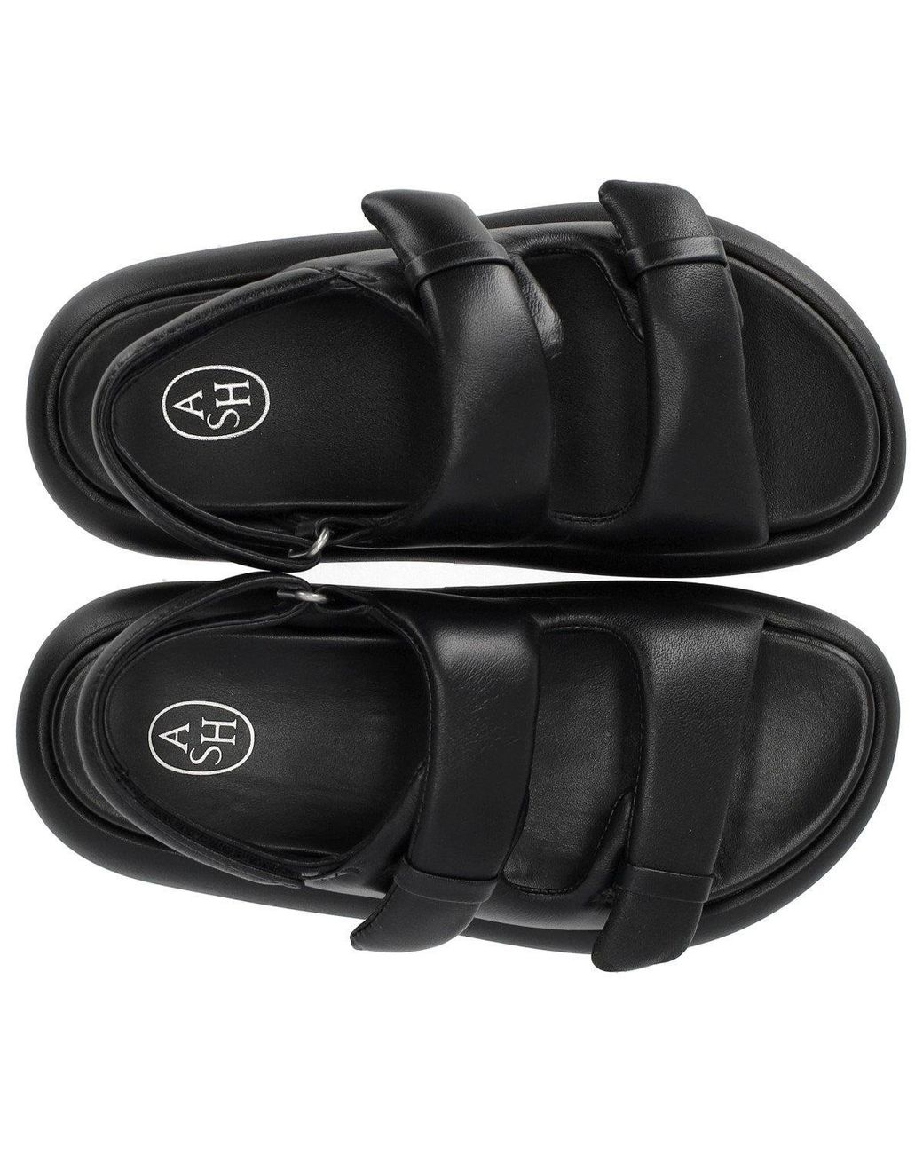Ash Black Vinci Platform Sandal