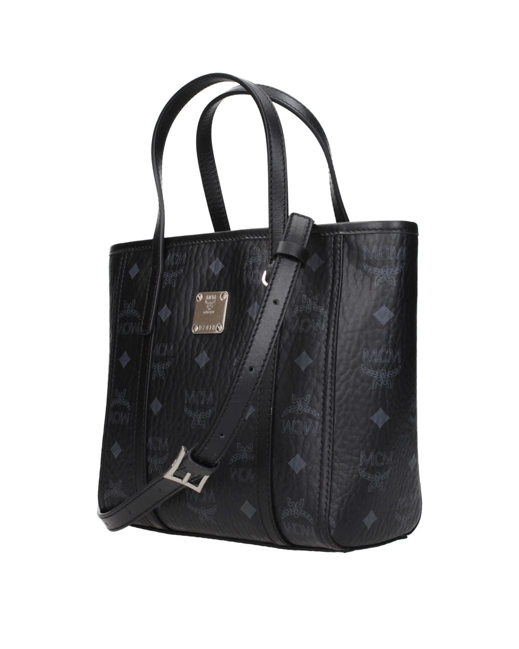 MCM Black Handbags Tinted Fabric