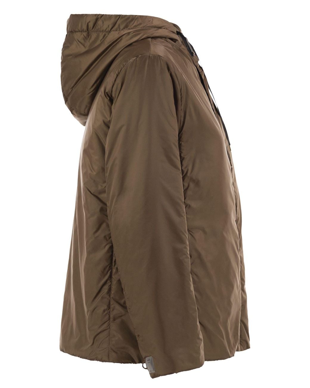 Max Mara Brown Greenh Drip Proof Canvas Travel Jacket