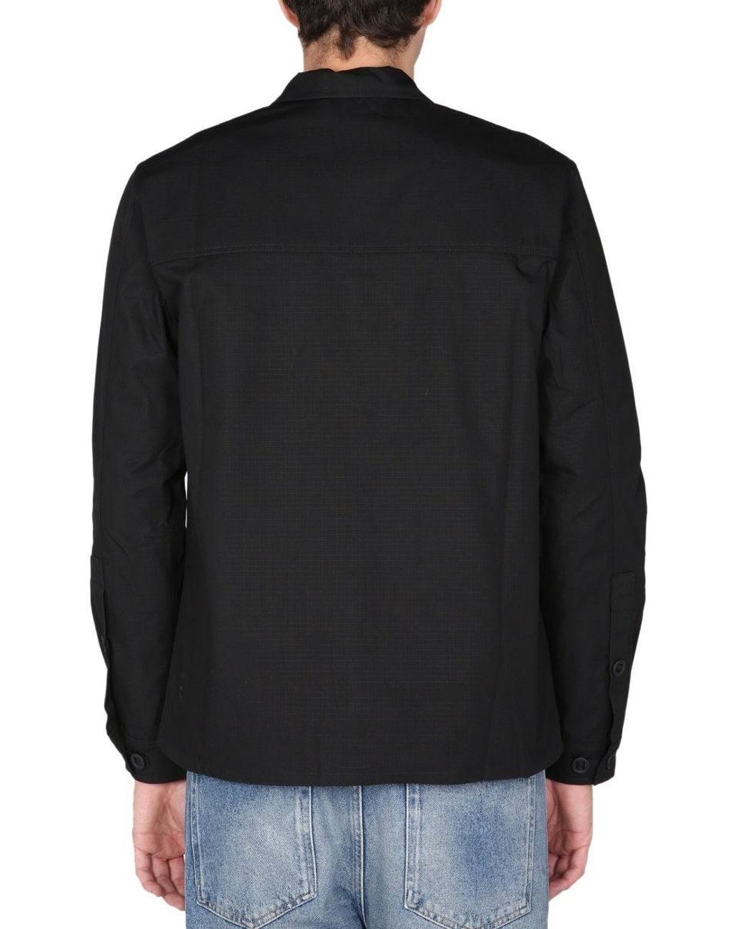 ArkAir Black Utility Shirt for men