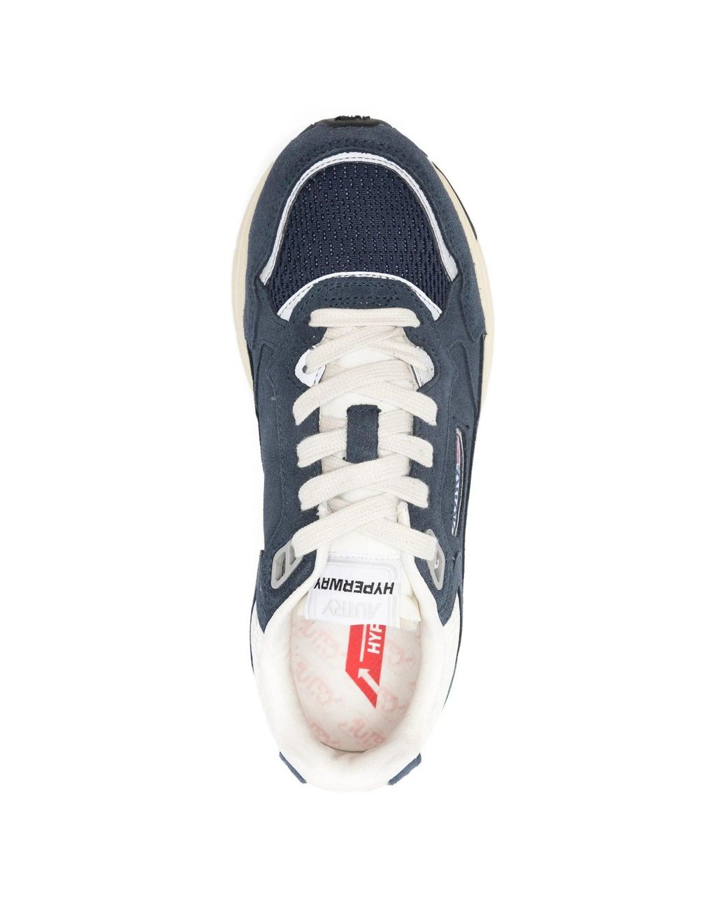 Autry Blue Hyperway Low Suede/Mesh