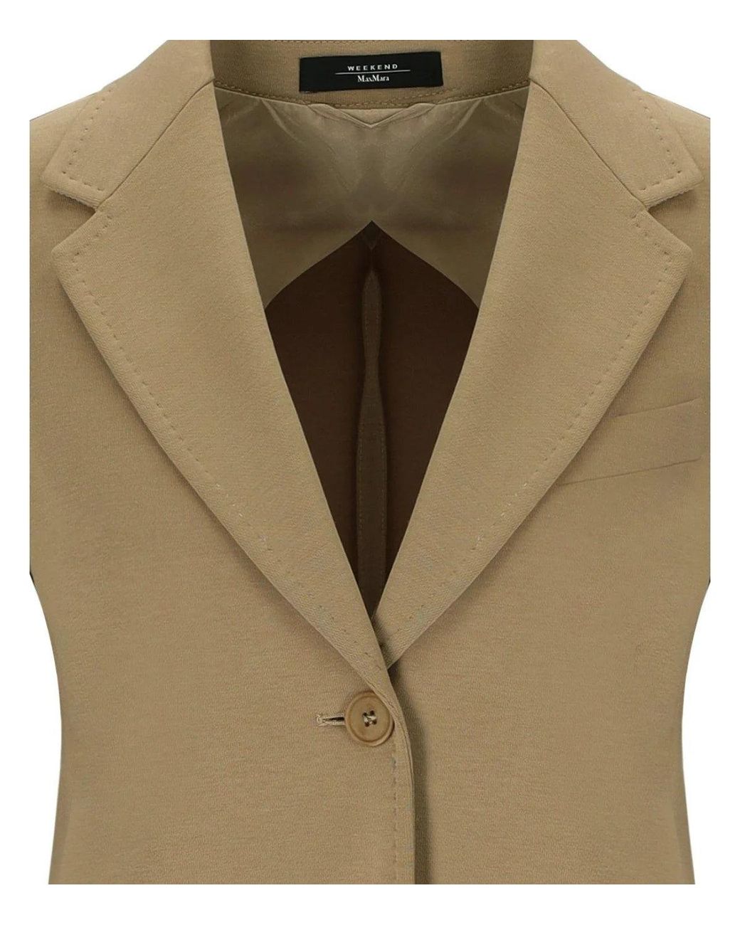 Weekend by Maxmara Green Ginnasta Single Breasted Blazer