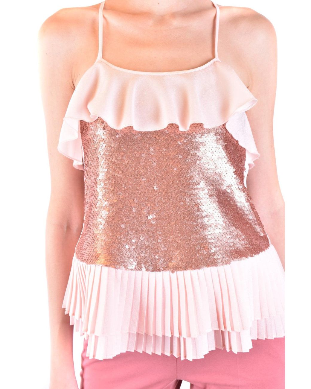 Patrizia Pepe Top Roze in het Pink
