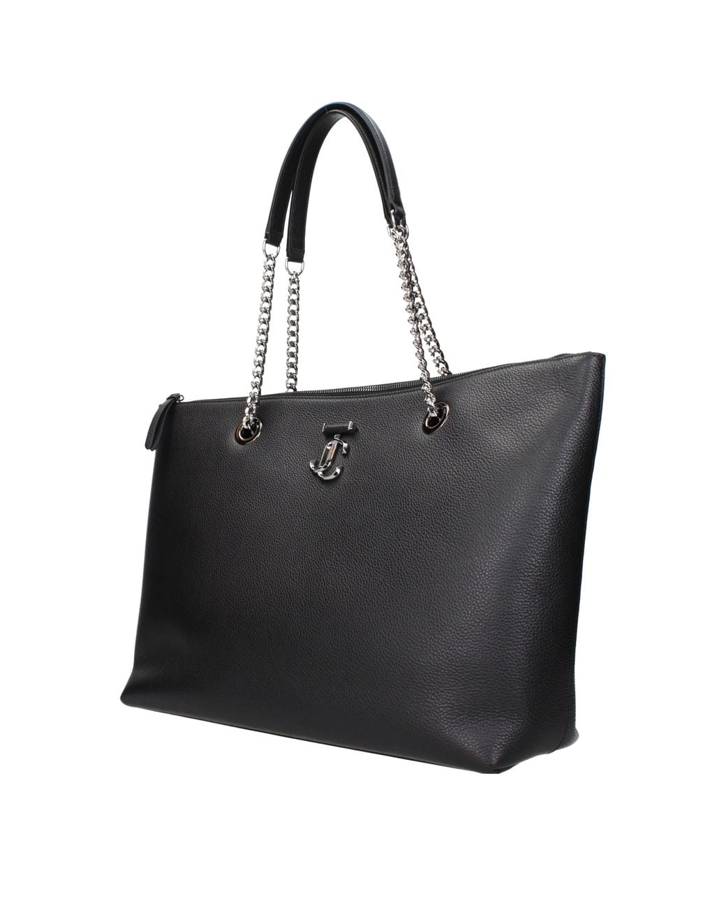 Jimmy Choo Black Shoulder Bags For Leather