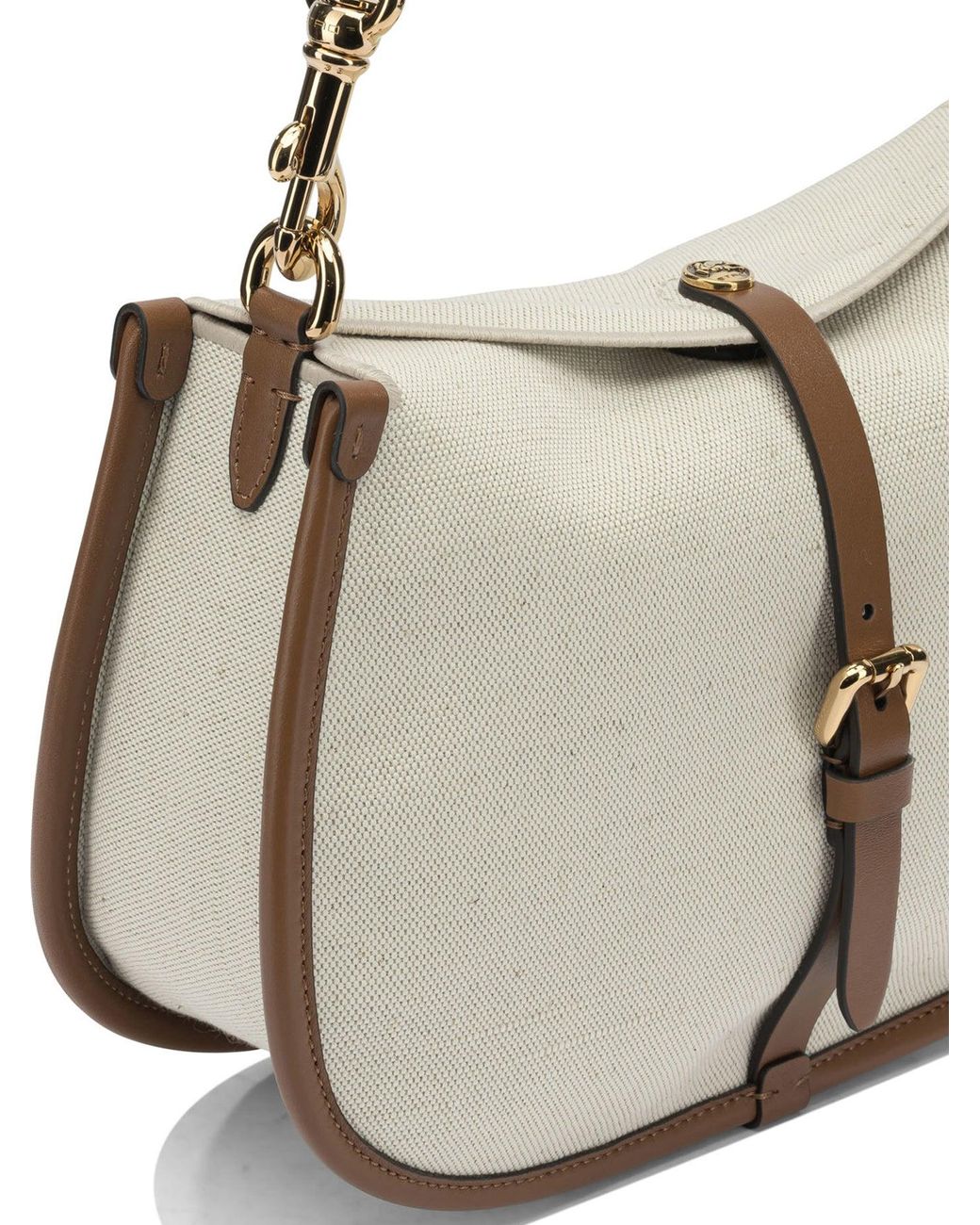 Etro Medium Schoudertas "pony". in het Natural