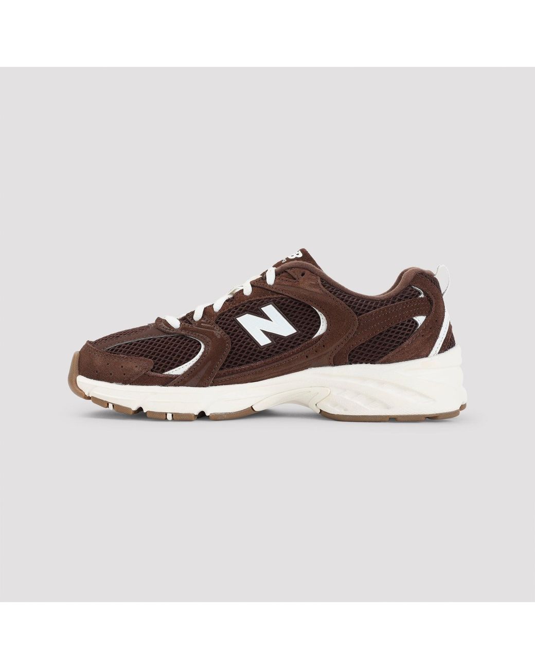 New Balance Brown 530 Suede Sneakers