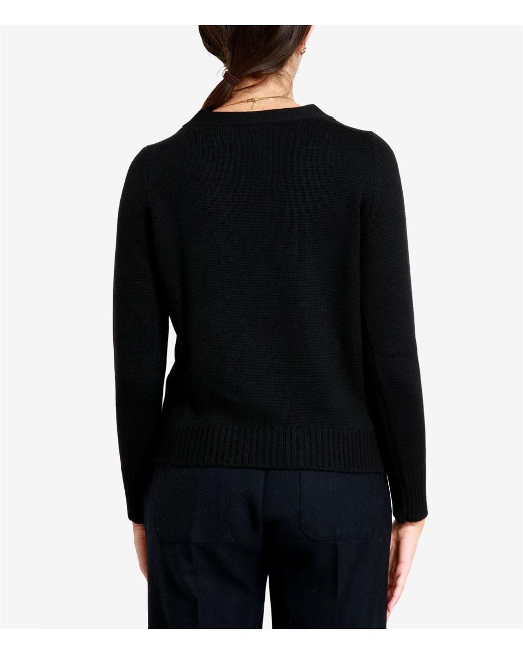 Gran Sasso Black Sweaters