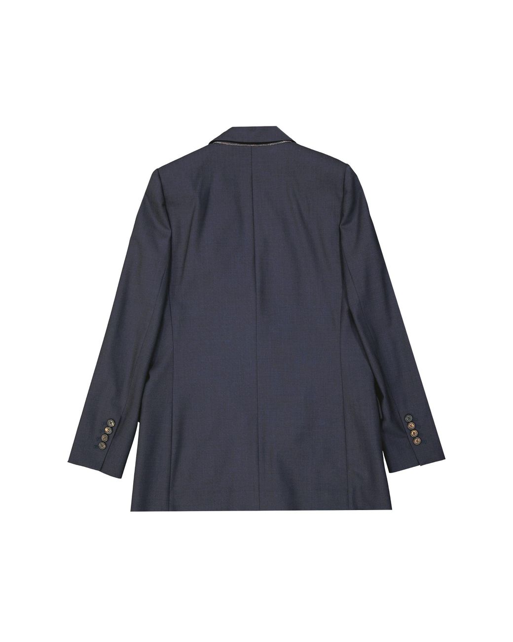 Virgin Wool Jacket Brunello Cucinelli en coloris Blue