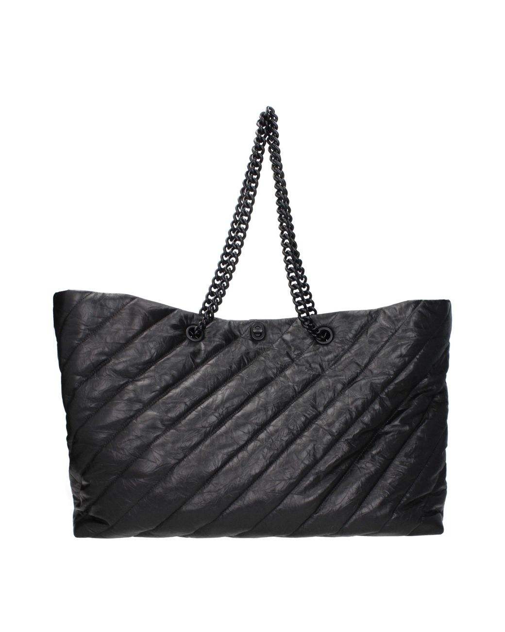 Balenciaga Black Shoulder Bags Leather