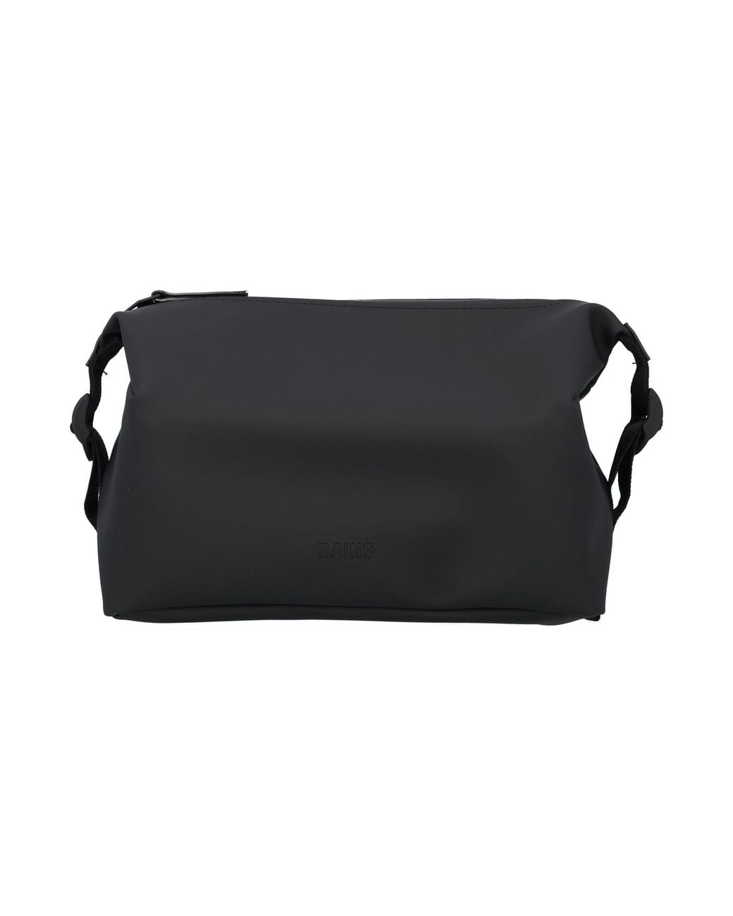Rains Black Hilo Waterproof Wash Bag