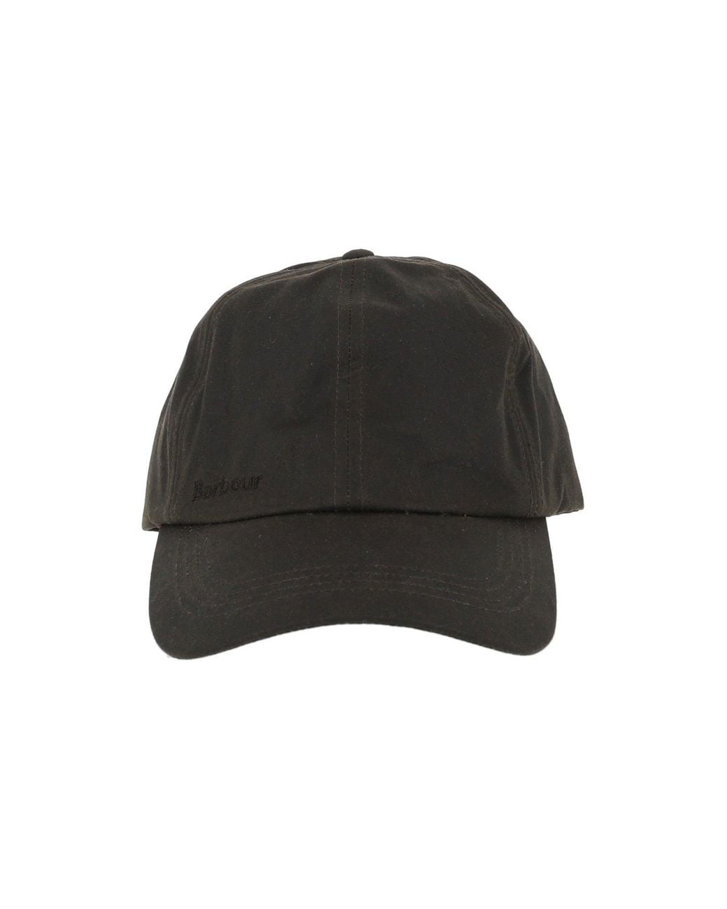Barbour Black Wax Sports Cap