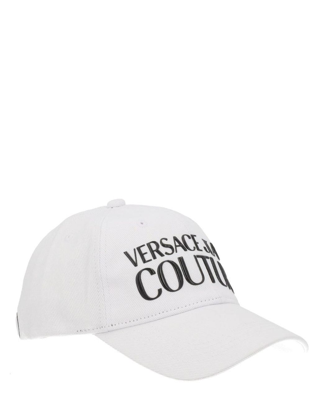 Versace Jeans Couture White Cotton Hat for men