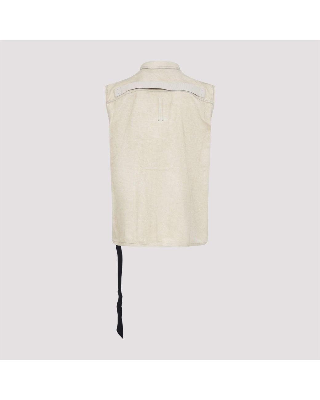 Rick Owens Blue Sl Tommy Jumbo Jacket