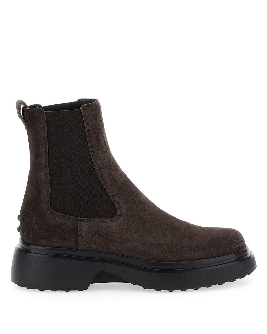 Tod's Black Leather Chelsea Boots