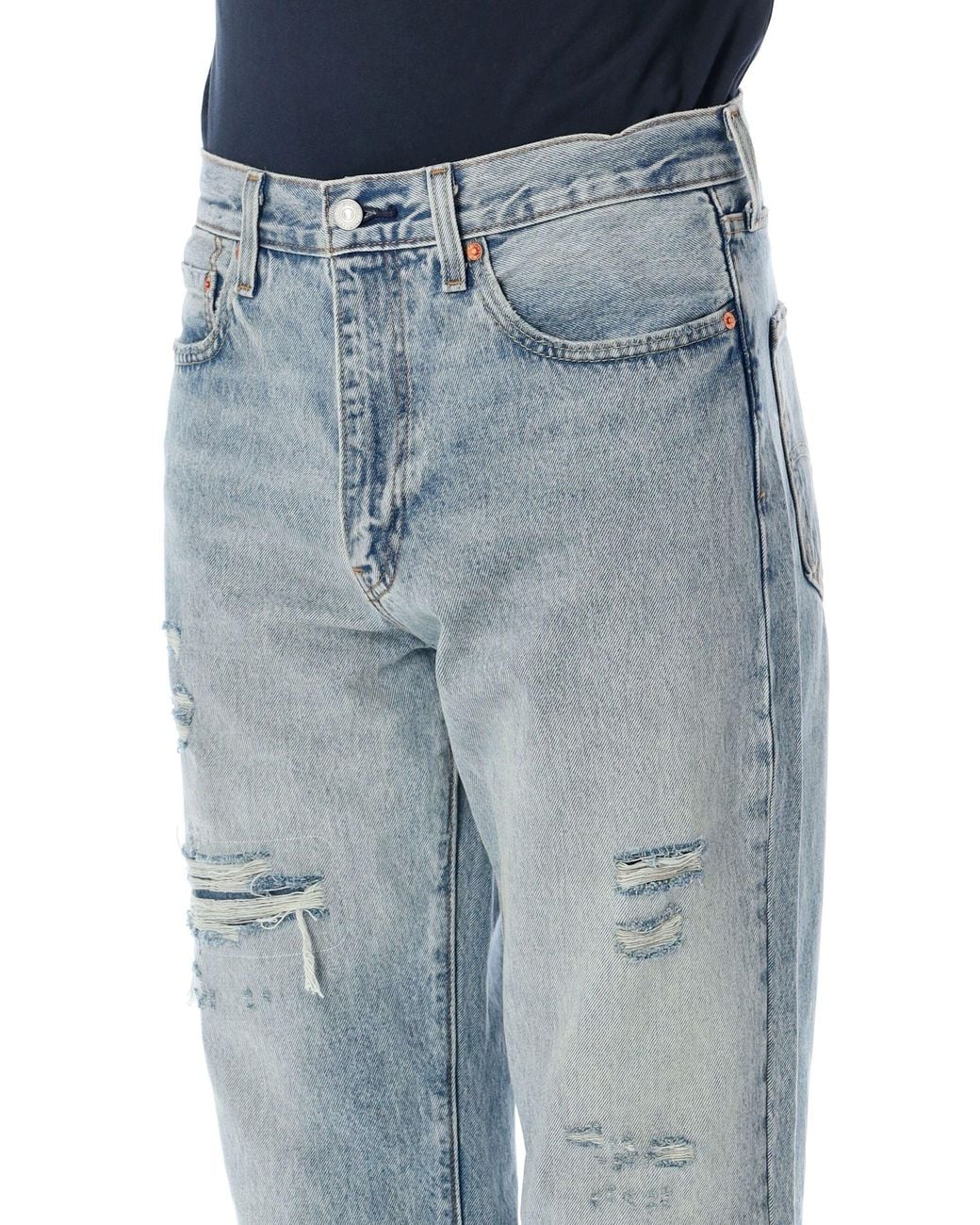 Levi's Blue 568 Loose Straight Jeans