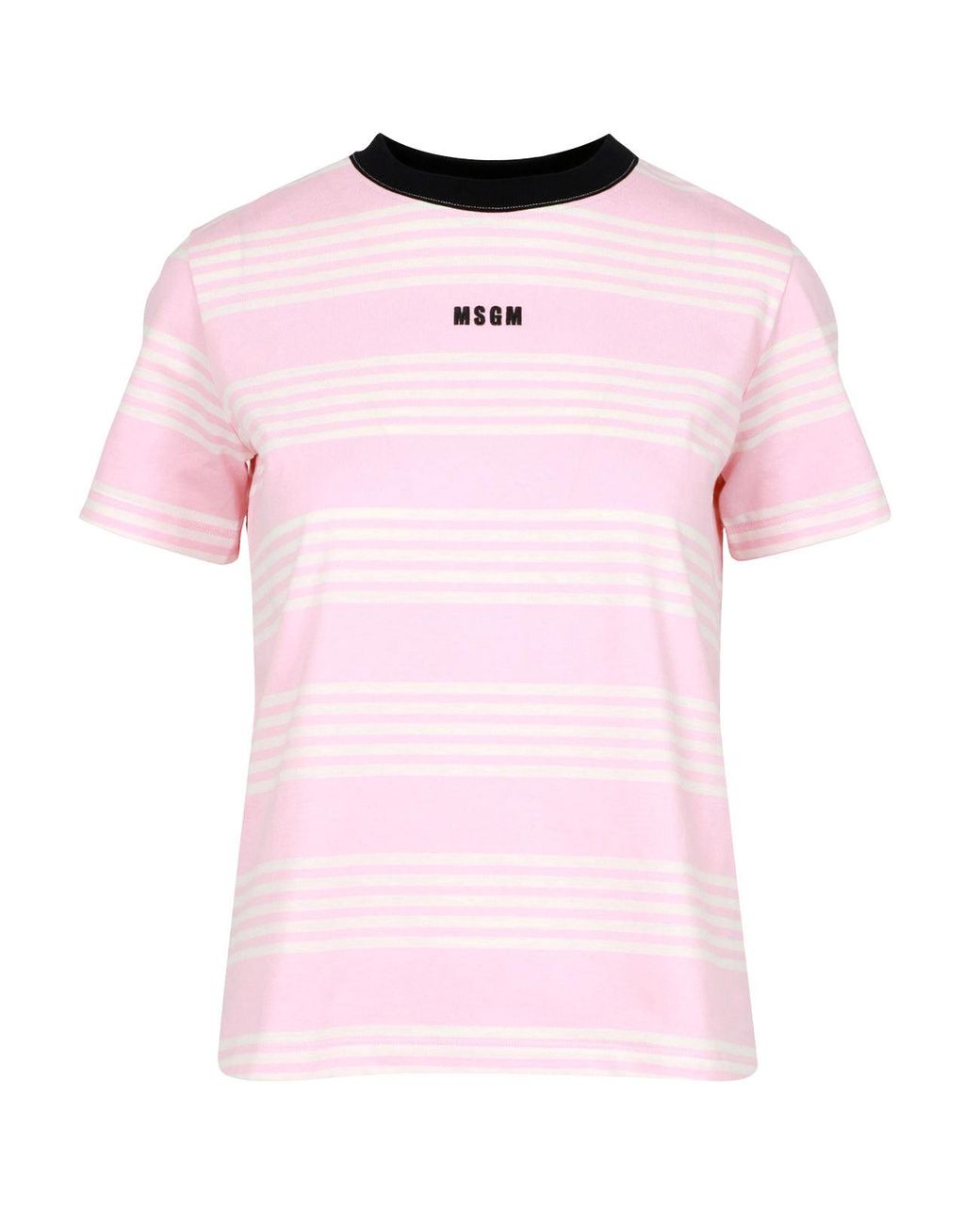 MSGM T Shirts En Polos Roze in het Pink