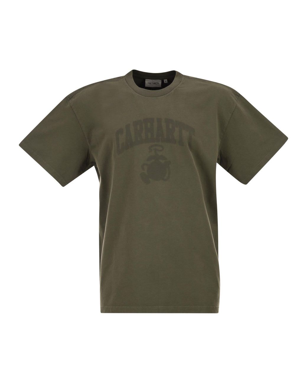 Carhartt Green T-Shirt With Front Print