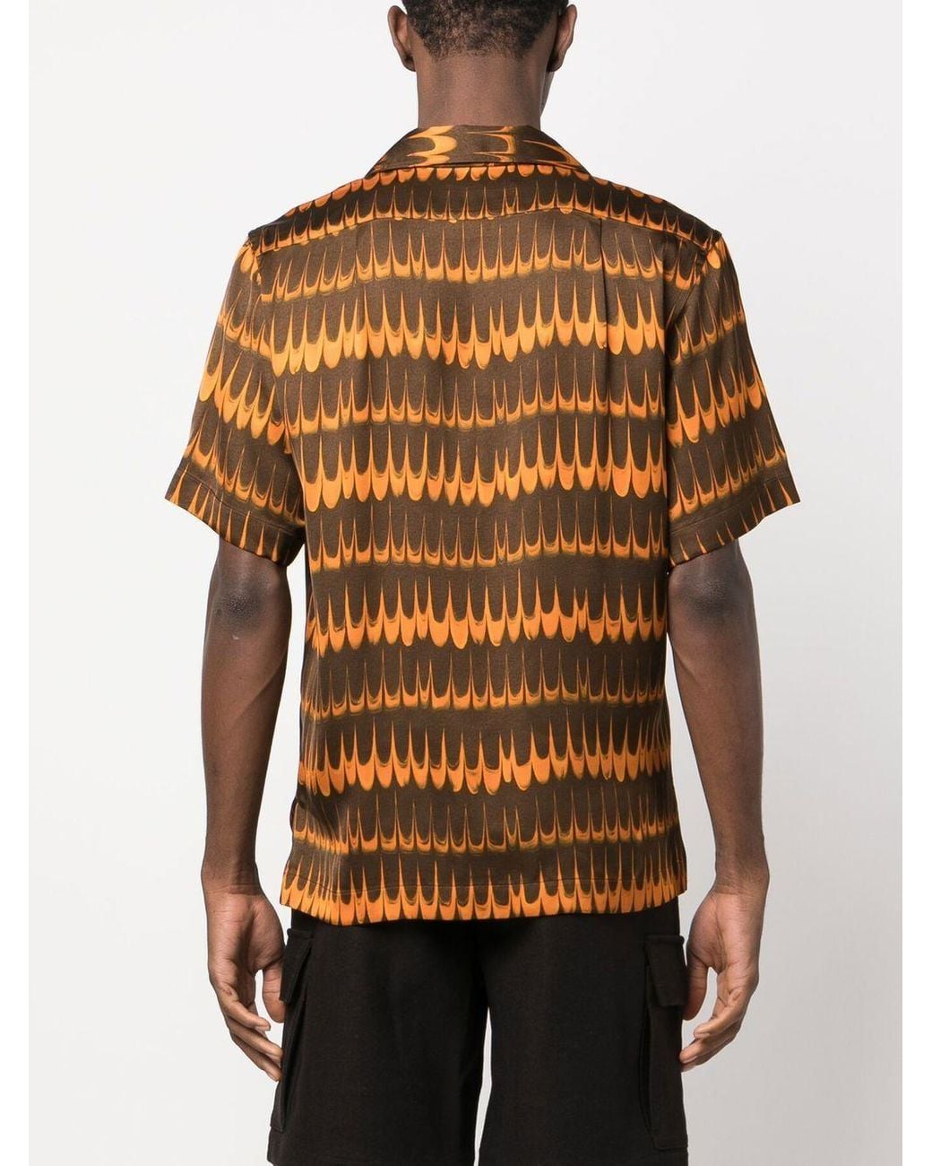 Wales Bonner Yellow Rhythm Shirt for men