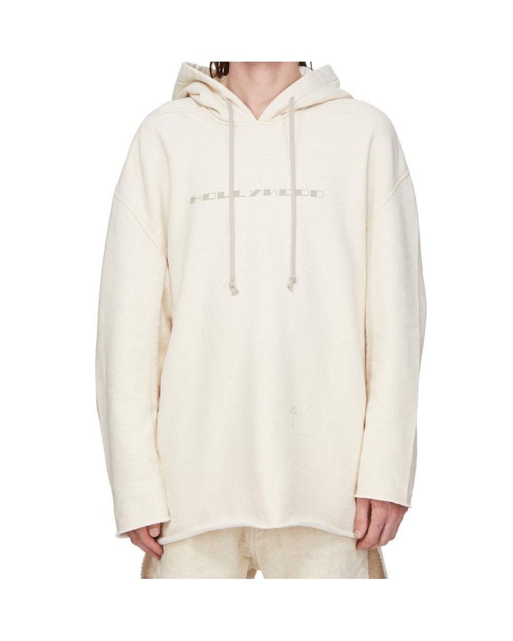 Sudadera con capucha Peter Rick Owens de color White
