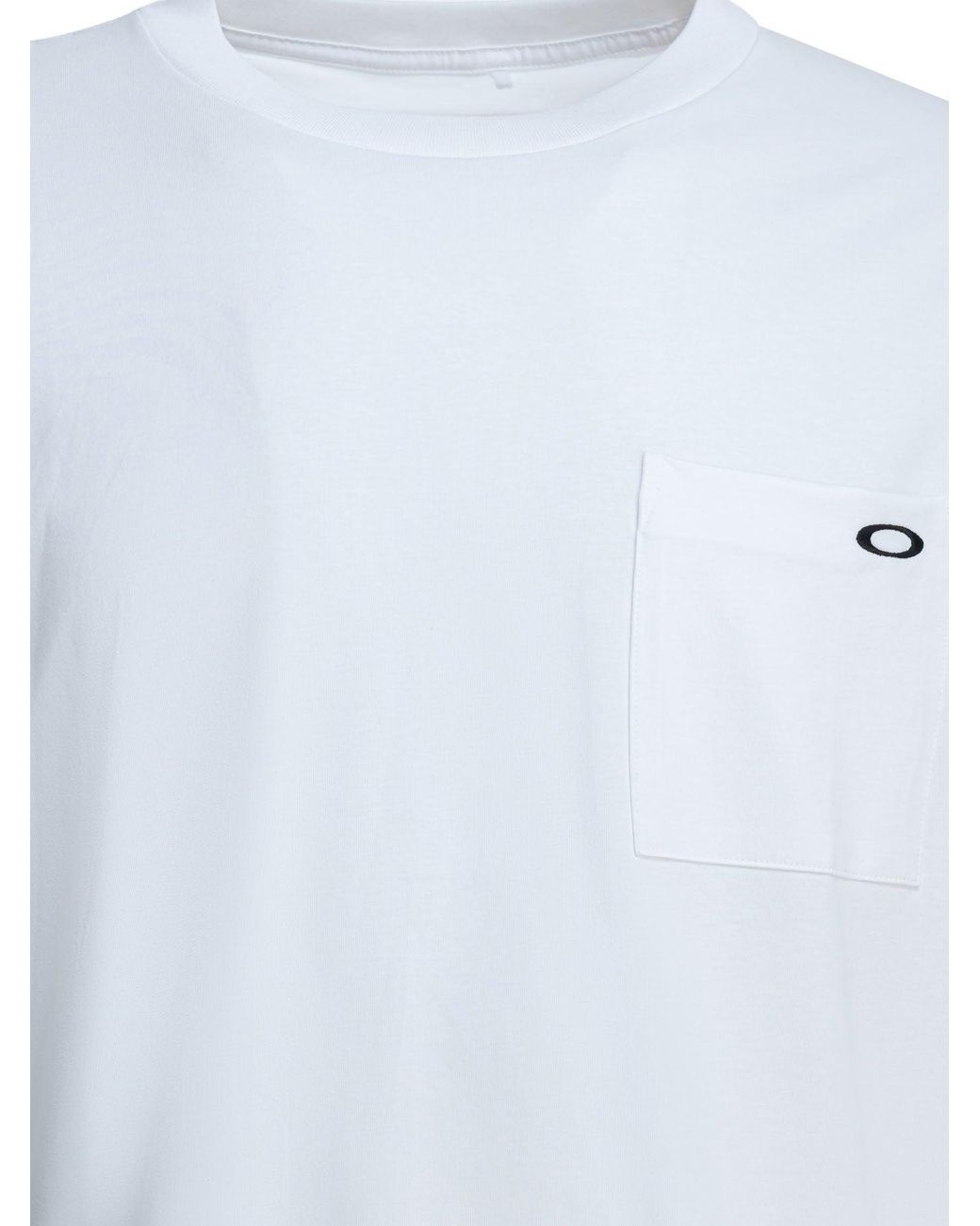 Oakley White "O Tech" Crew Neck T Shirt