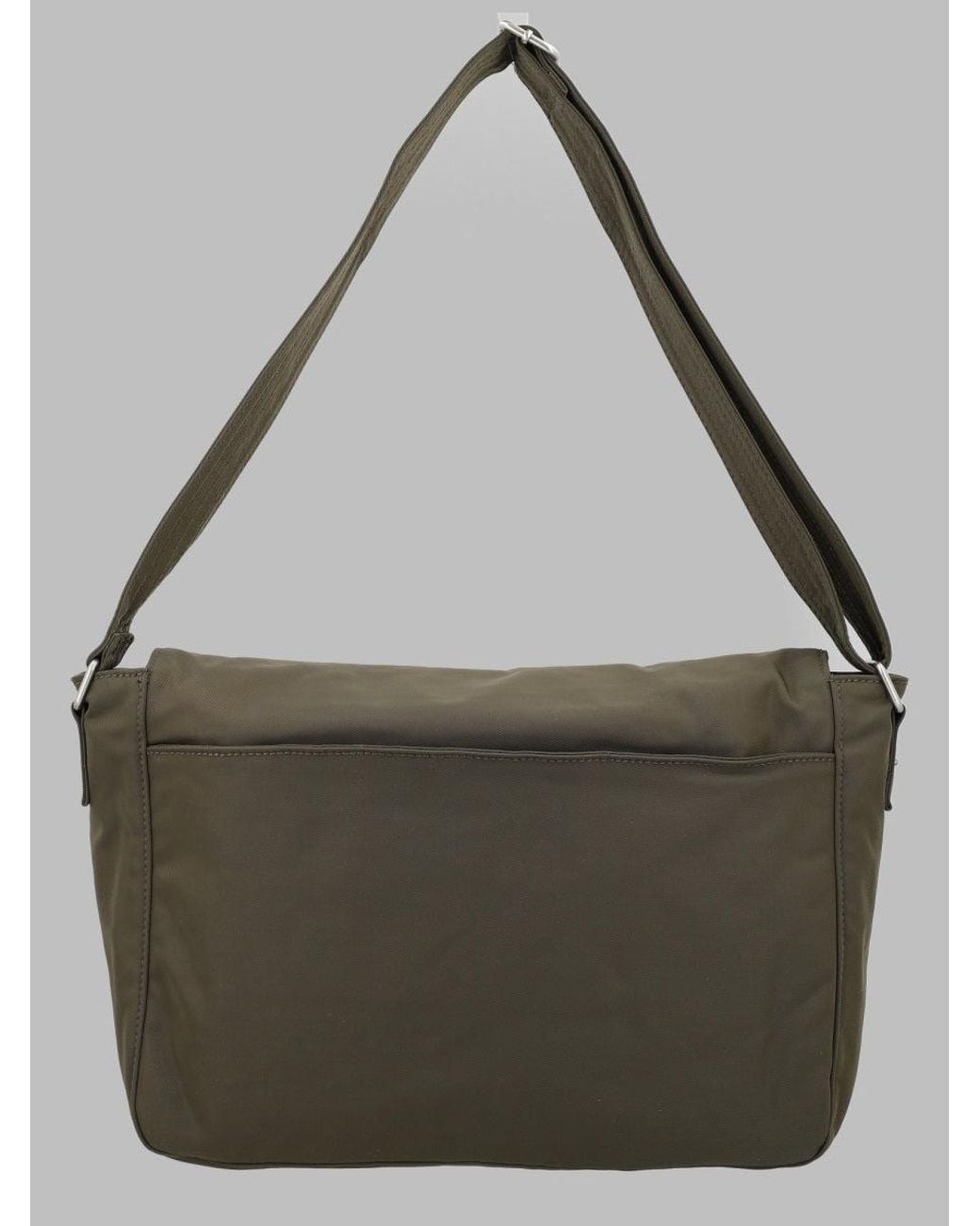 A.P.C. Gray A. P.C. Mini Shoulder Bag for men