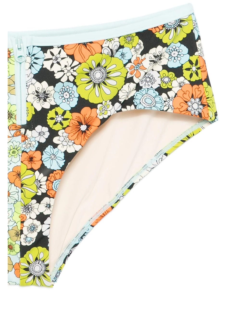 ALÉMAIS White Blossom Zip Boy Brief