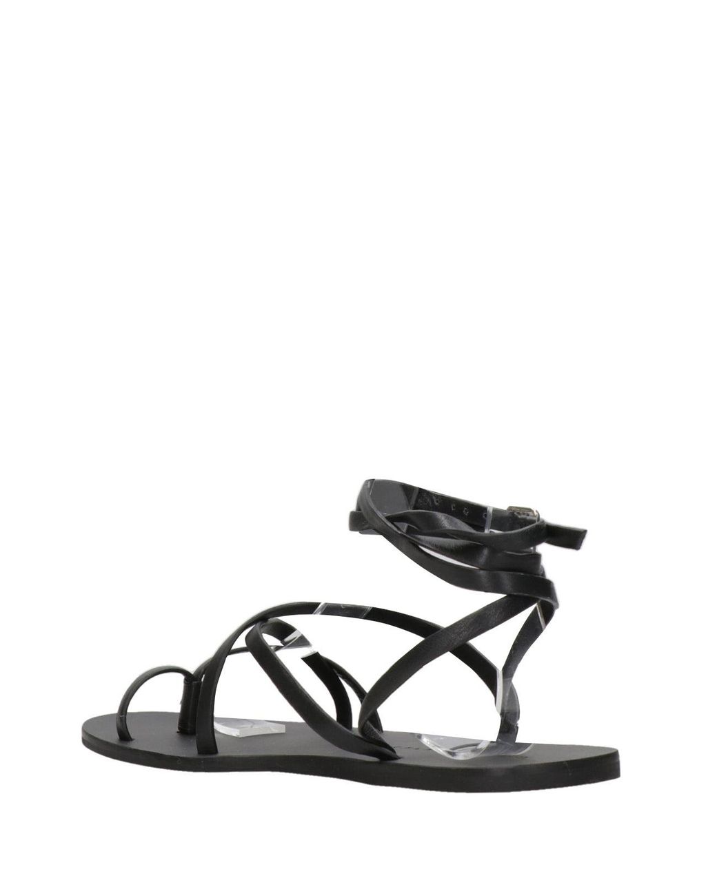 Manebí Black Sandals