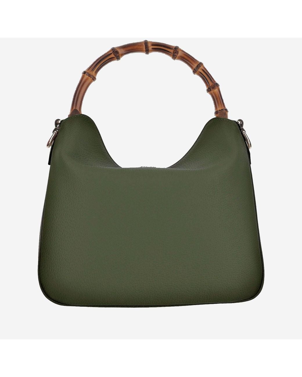 Gucci Green Diana Media Shoulder Bag