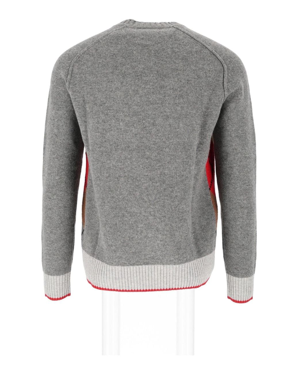 Ballantyne Red R Neck Pullover