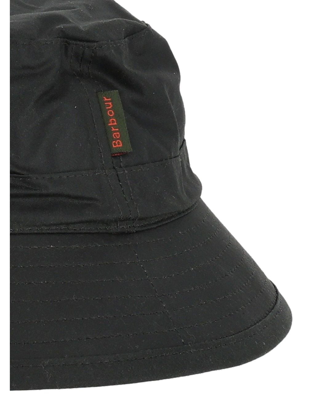 Barbour Black Wachs-Eimerhut