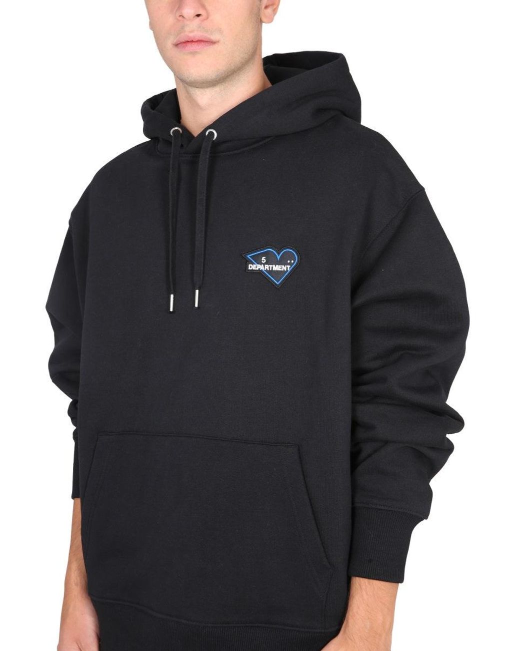 Department 5 Black Joplin Sweatshirt for men