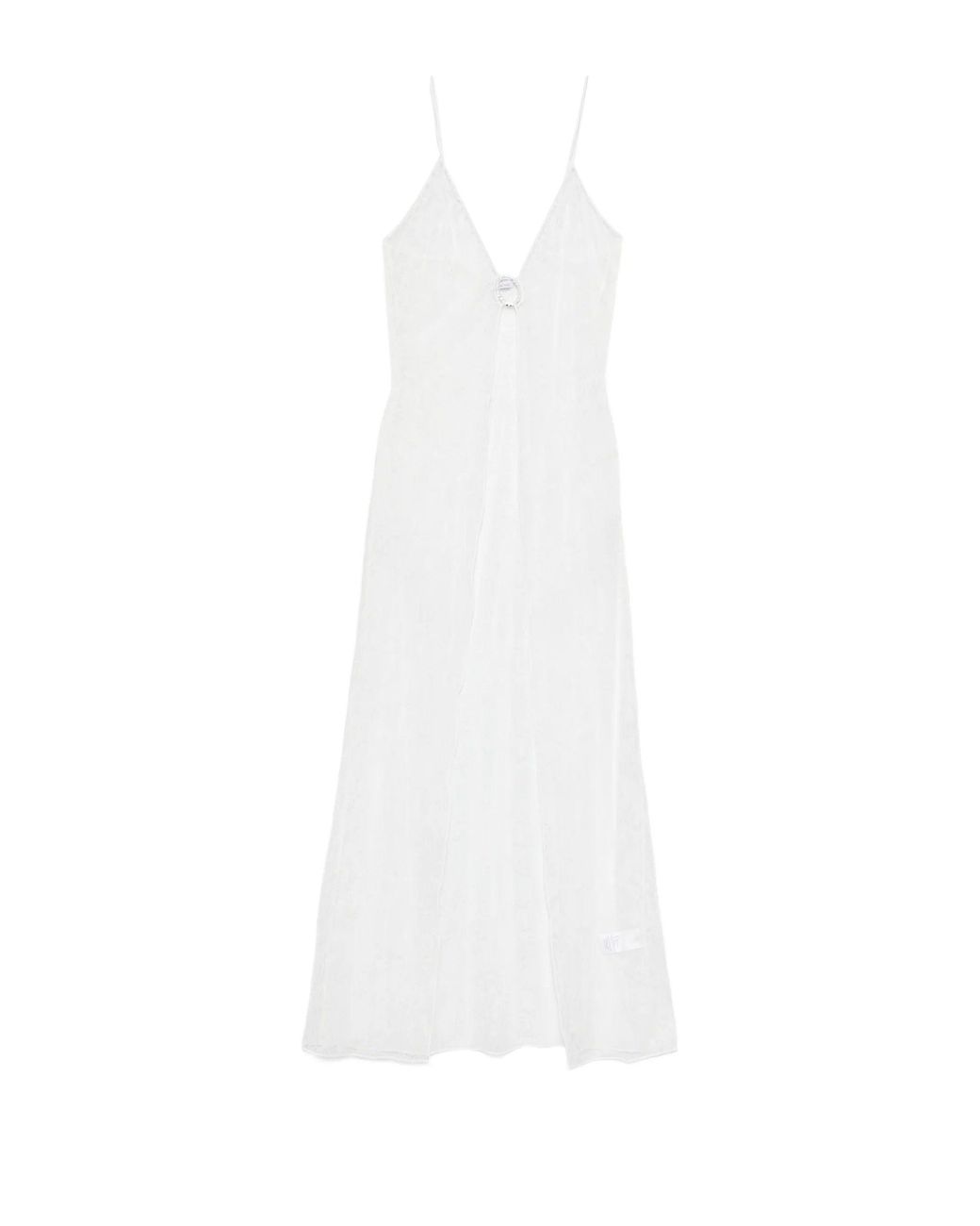 Oseree Bruidskant O Gem Kaftan in het White