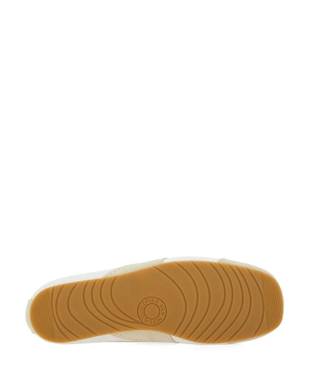 Dries Van Noten White Lace-Up Sneakers for men