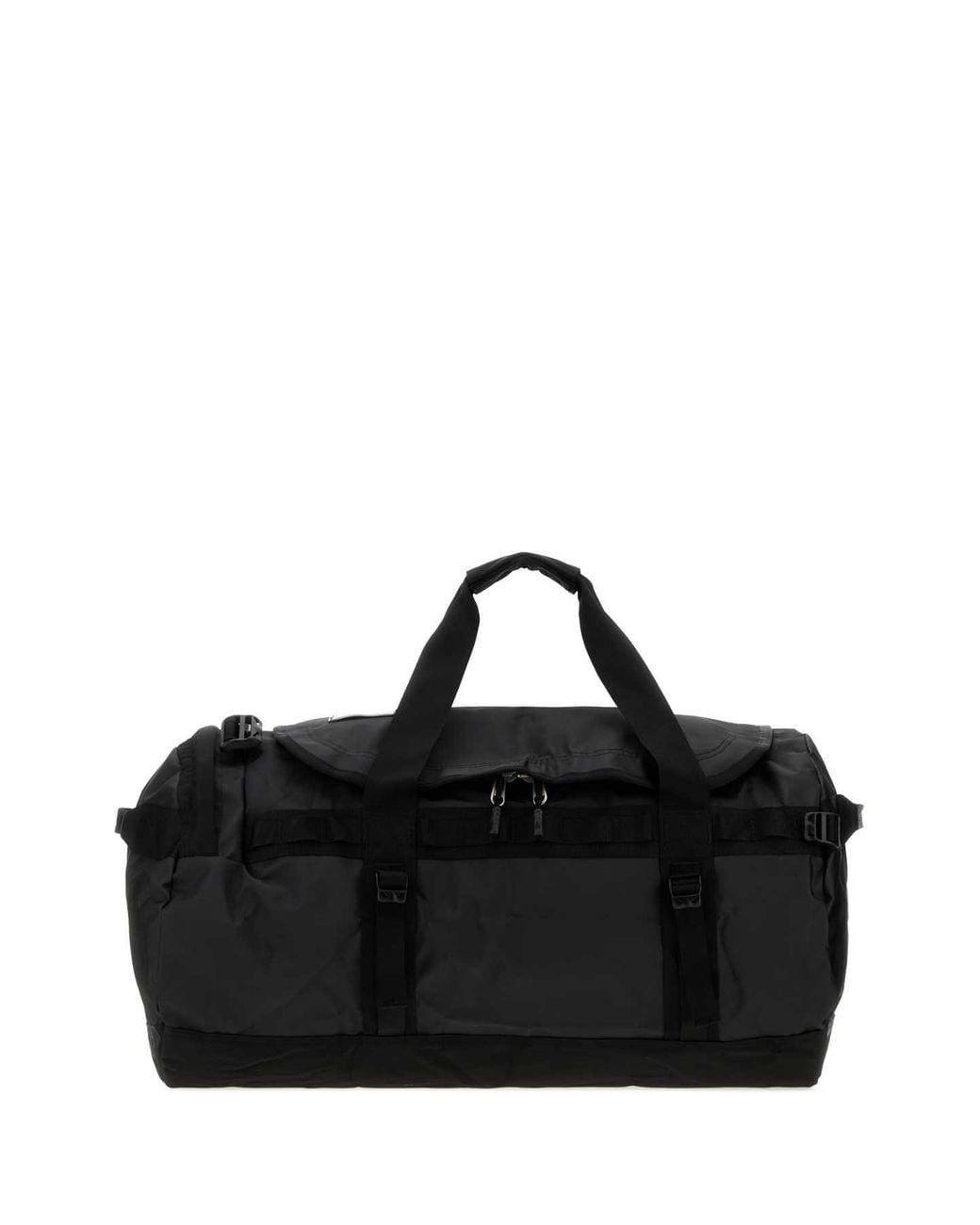 The North Face Black Fabric M Duffel Base Camp Travel Bag for men