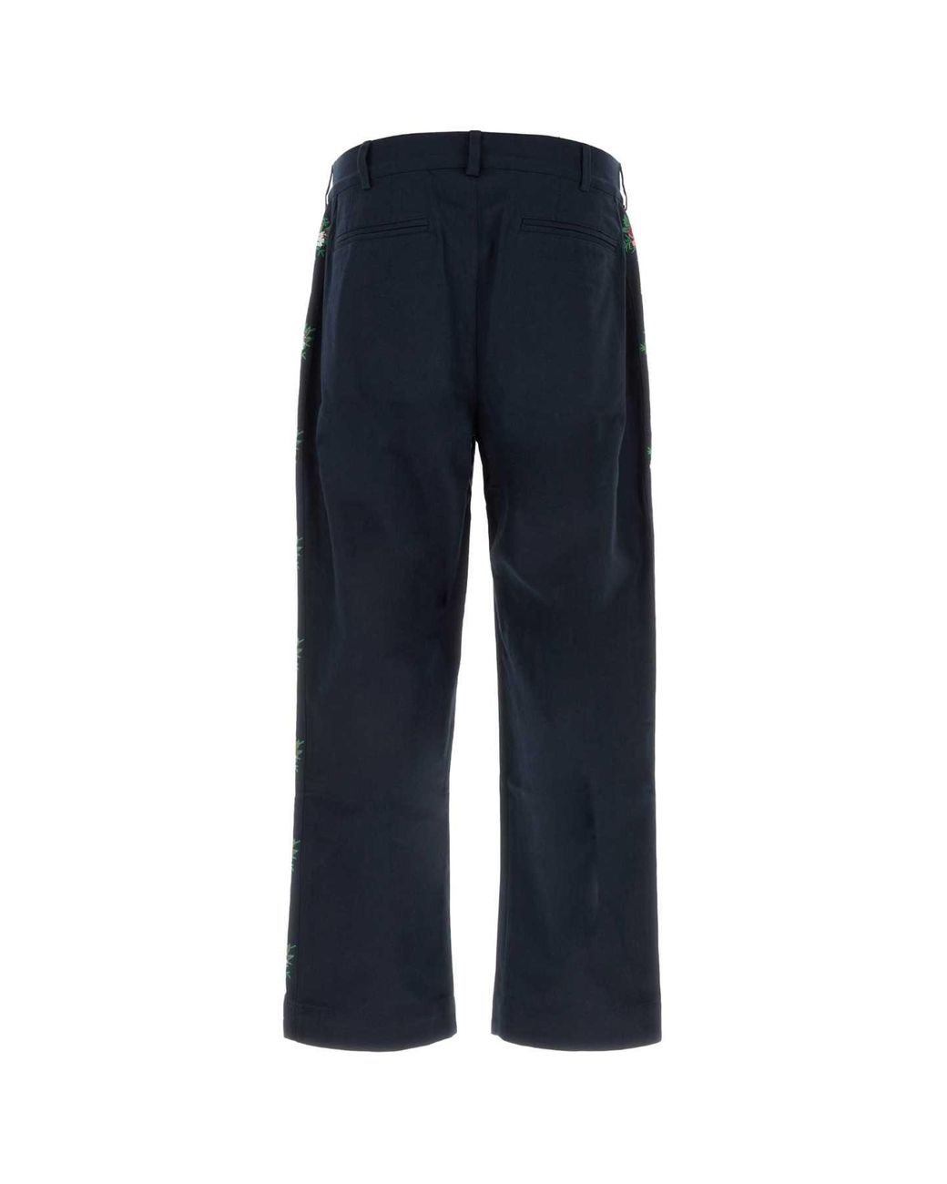BAZISZT Blue Pine Pants for men