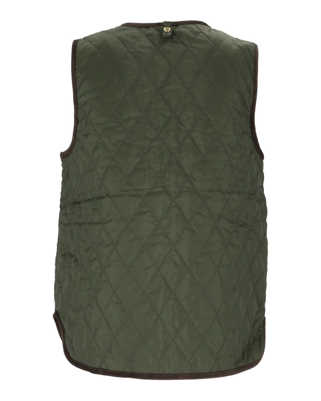 Barbour Green Reversible Ttn Quilted Liner