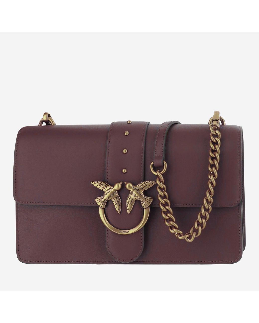 Pinko Purple Love One Classic Bag