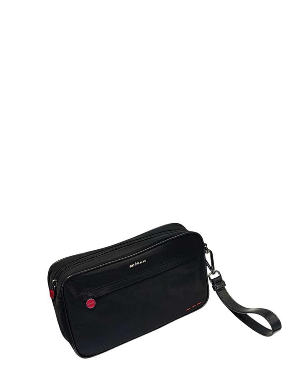Kiton Black Pouch for men
