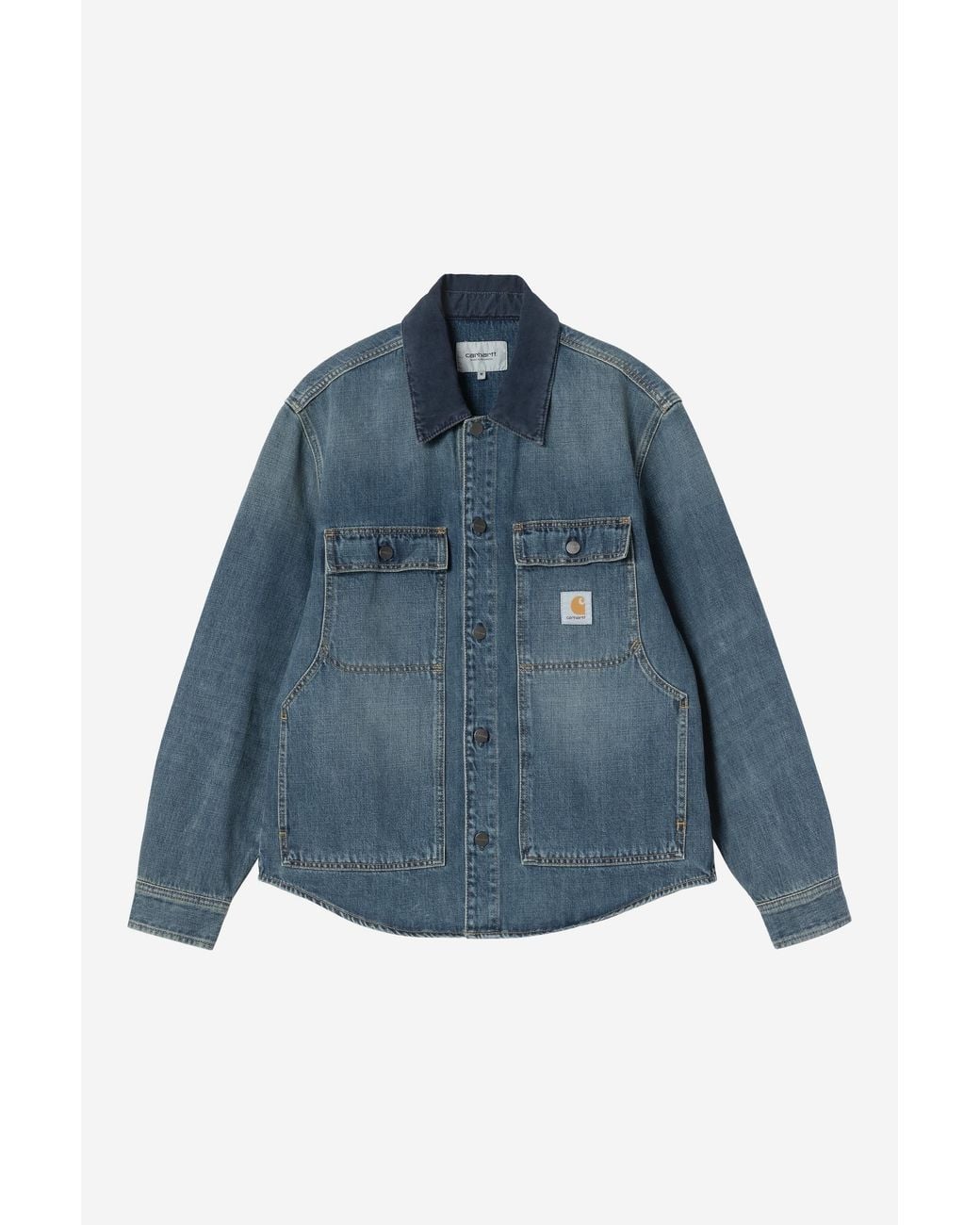 Carhartt Blue Oakland Shirt Jac