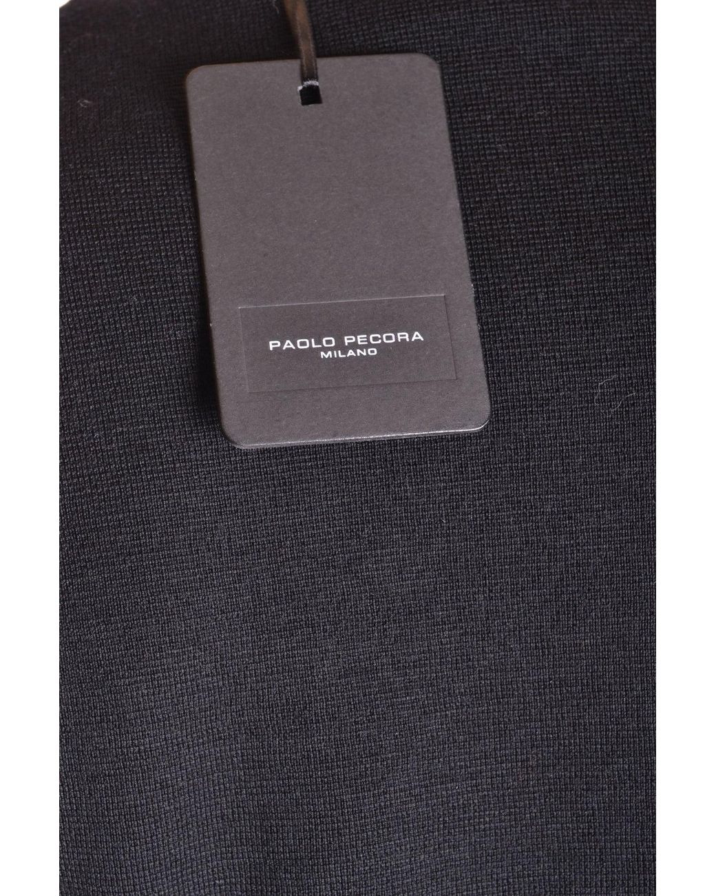 Pulls Noir Paolo Pecora en coloris Blue
