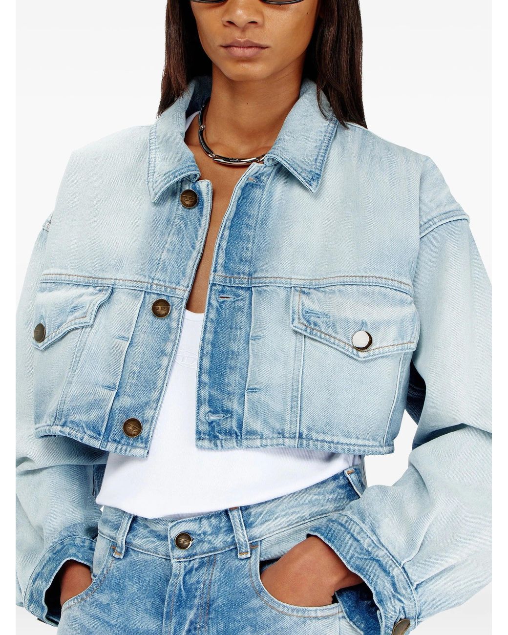 DIESEL Blue De-Malley-S Giacca
