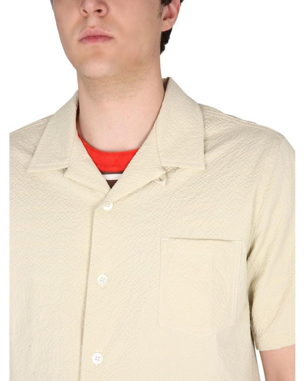 Howlin' By Morrison Natural Cocktail Shirt for men