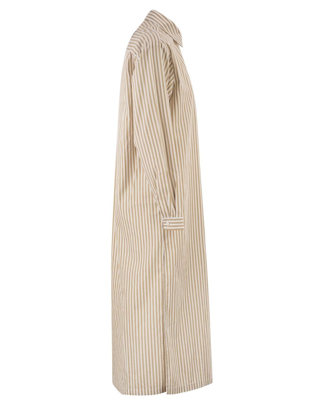 Mc2 Saint Barth Natural Long 'Shirtdress' Shirt