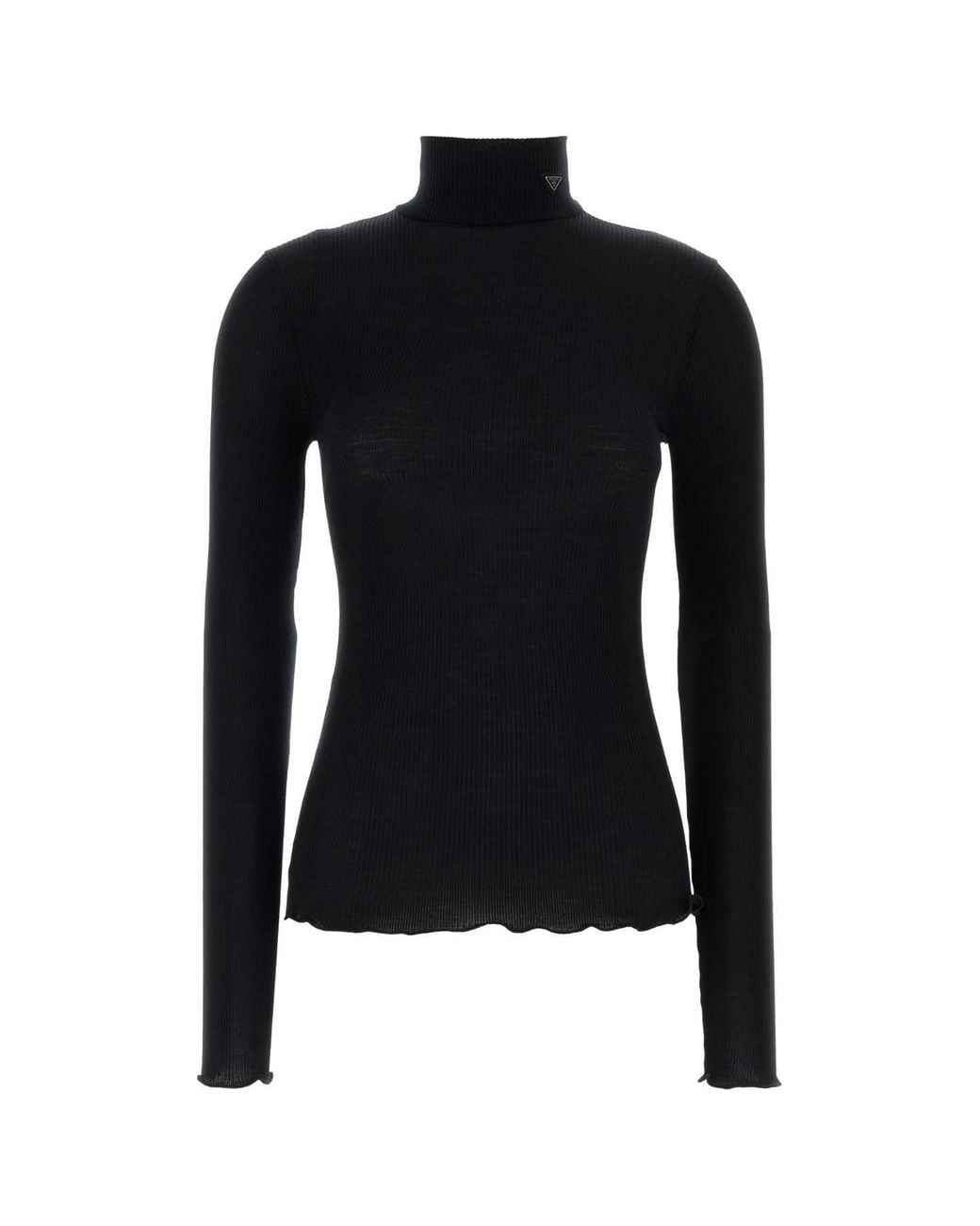 Prada Black Wool Blend Sweater