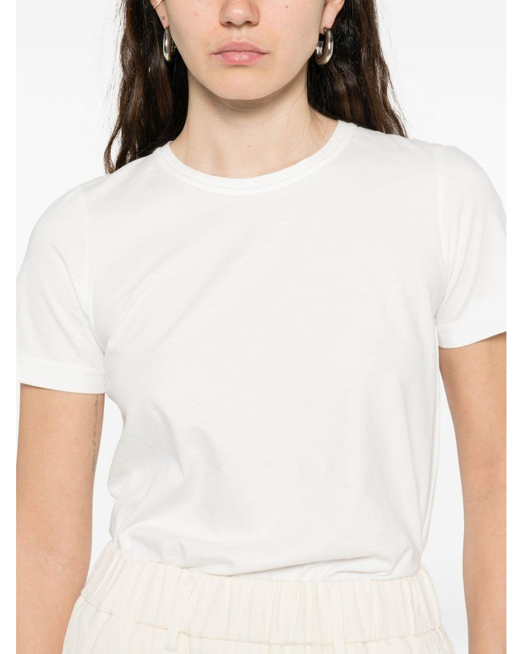 Forte_forte White Organic Cotton T-Shirt