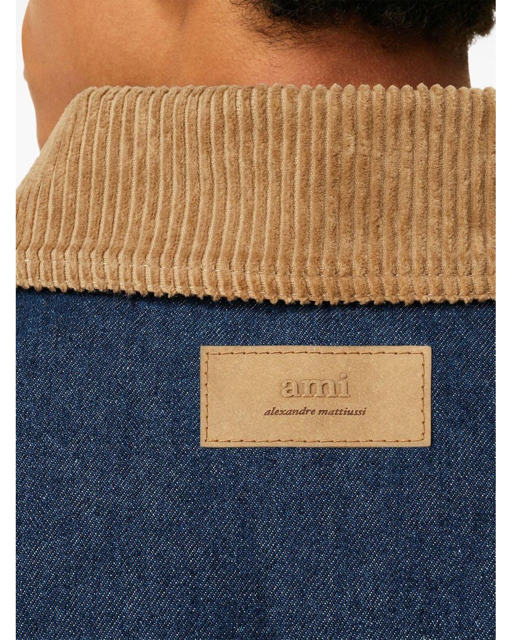 AMI Worker Denimjacke in Blue für Herren