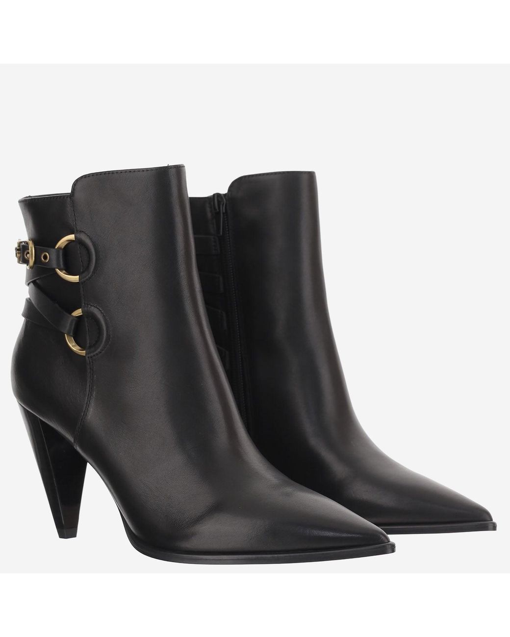 Pinko Black Heeled Boots