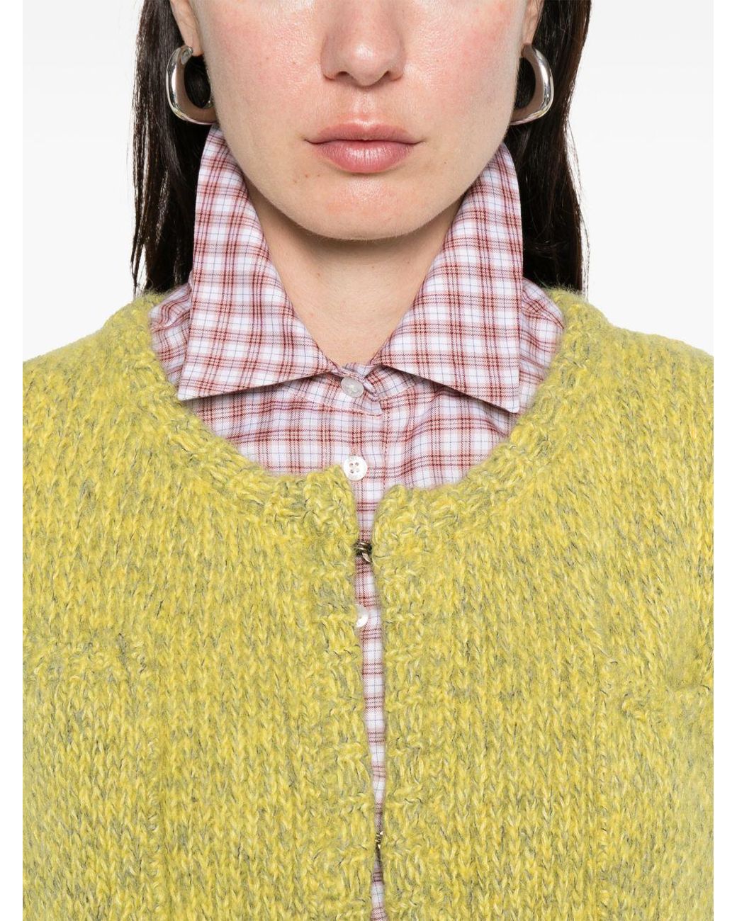 LN22 Yellow Open Front Jacket